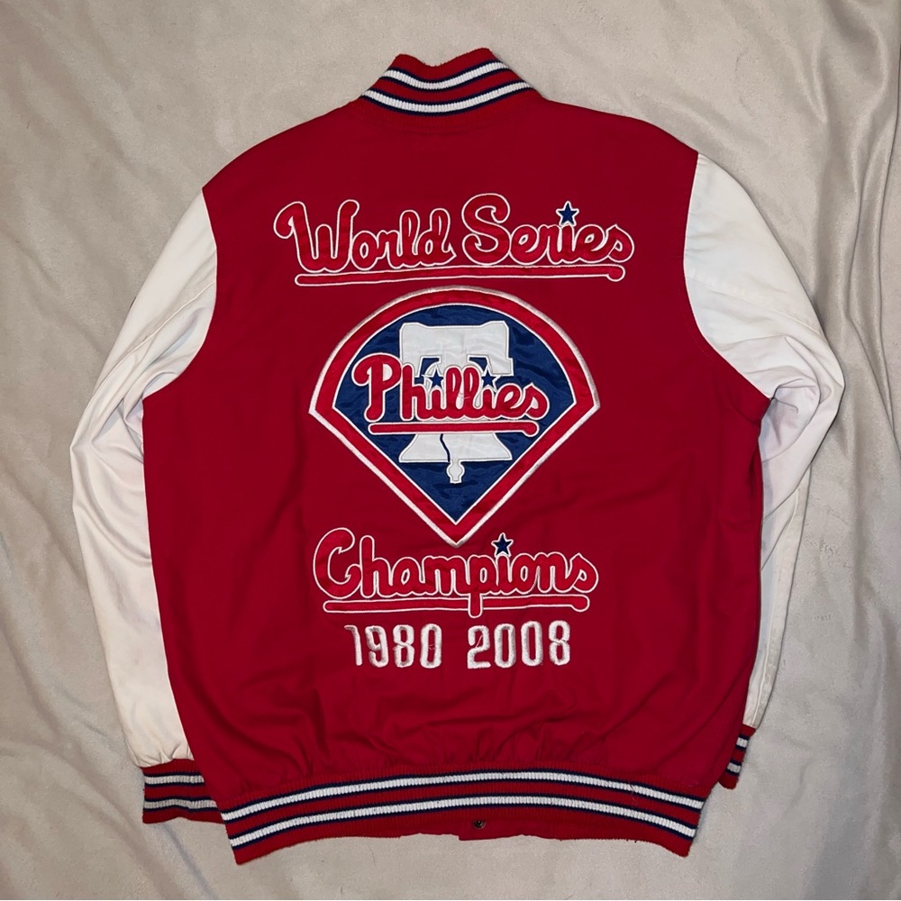 PHILADELPHIA PHILLIES WORLD SERIES VARSITY JACKET